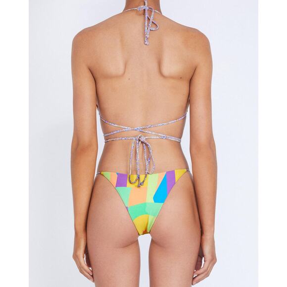 Its Now Cool The String Pant In Caribou Lou Mosaic Aztec Print Size 8 - Picture 2 of 9